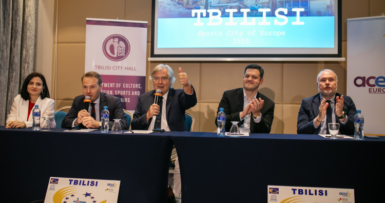 ACES Europe names Georgia’s capital Tbilisi 2025 Sports City of Europe | AGENDA.GE